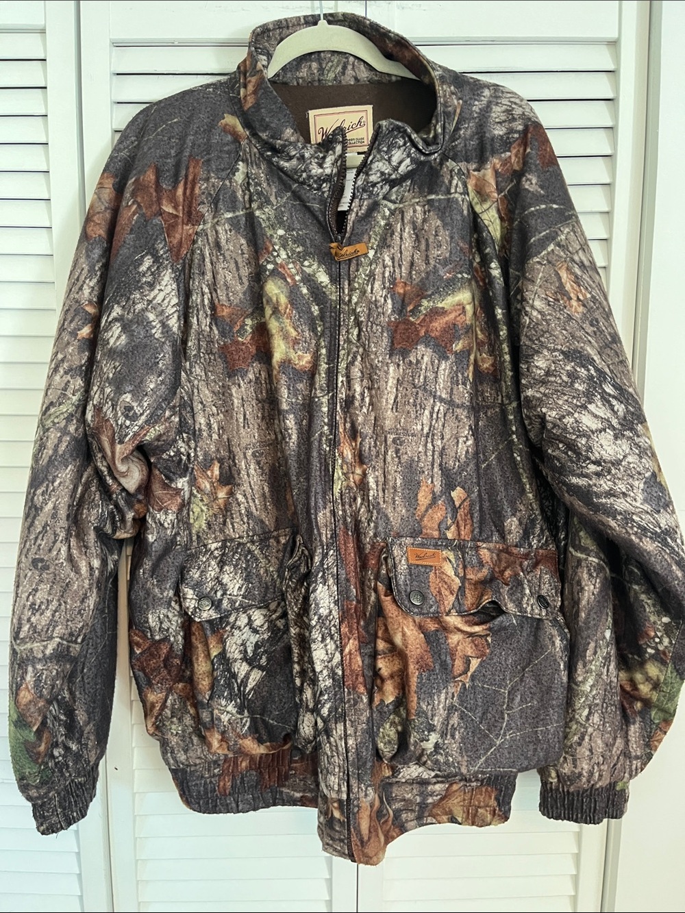 Woolrich Hunting Jacket Mossy Oak Break Up Sz XXL 2X